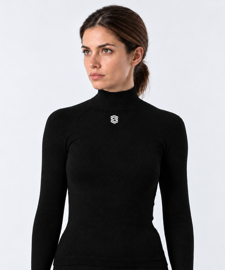 Stay Warm - Manica lunga collo alto