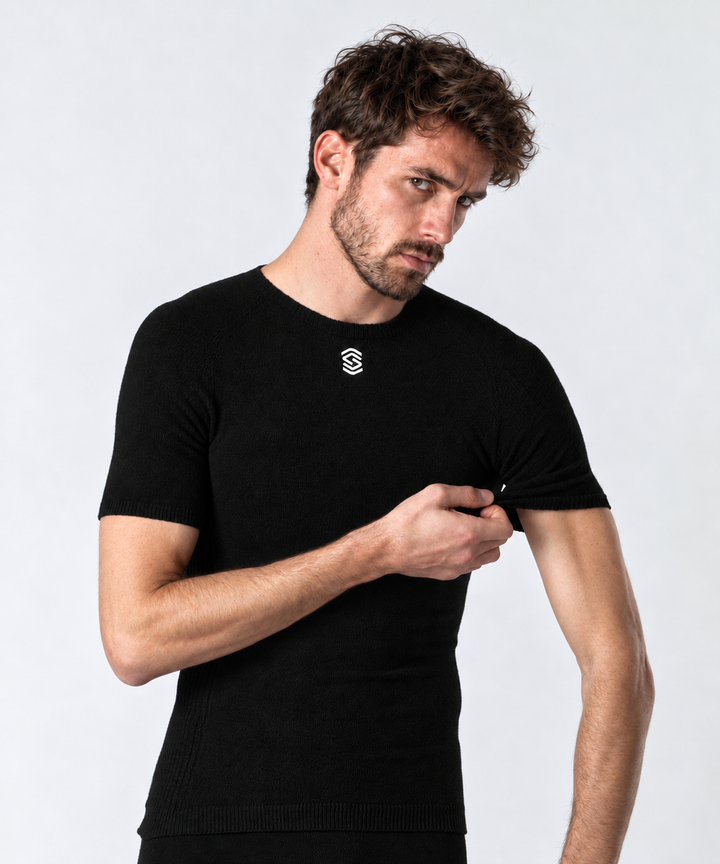 Stay Warm - Manica corta girocollo