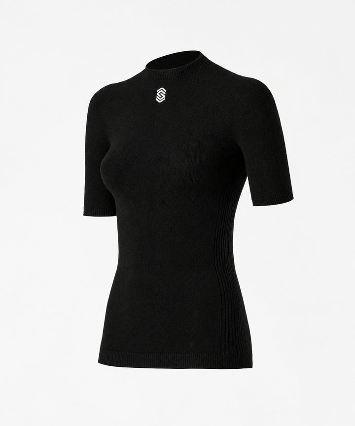 Stay Warm - Manica corta girocollo