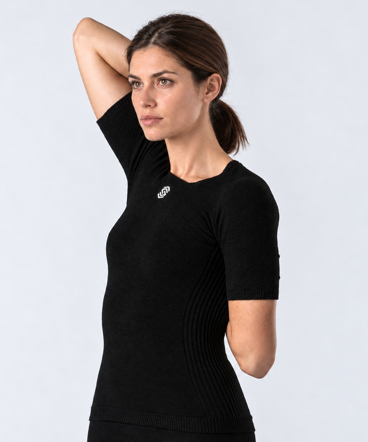 Stay Warm - Manica corta girocollo