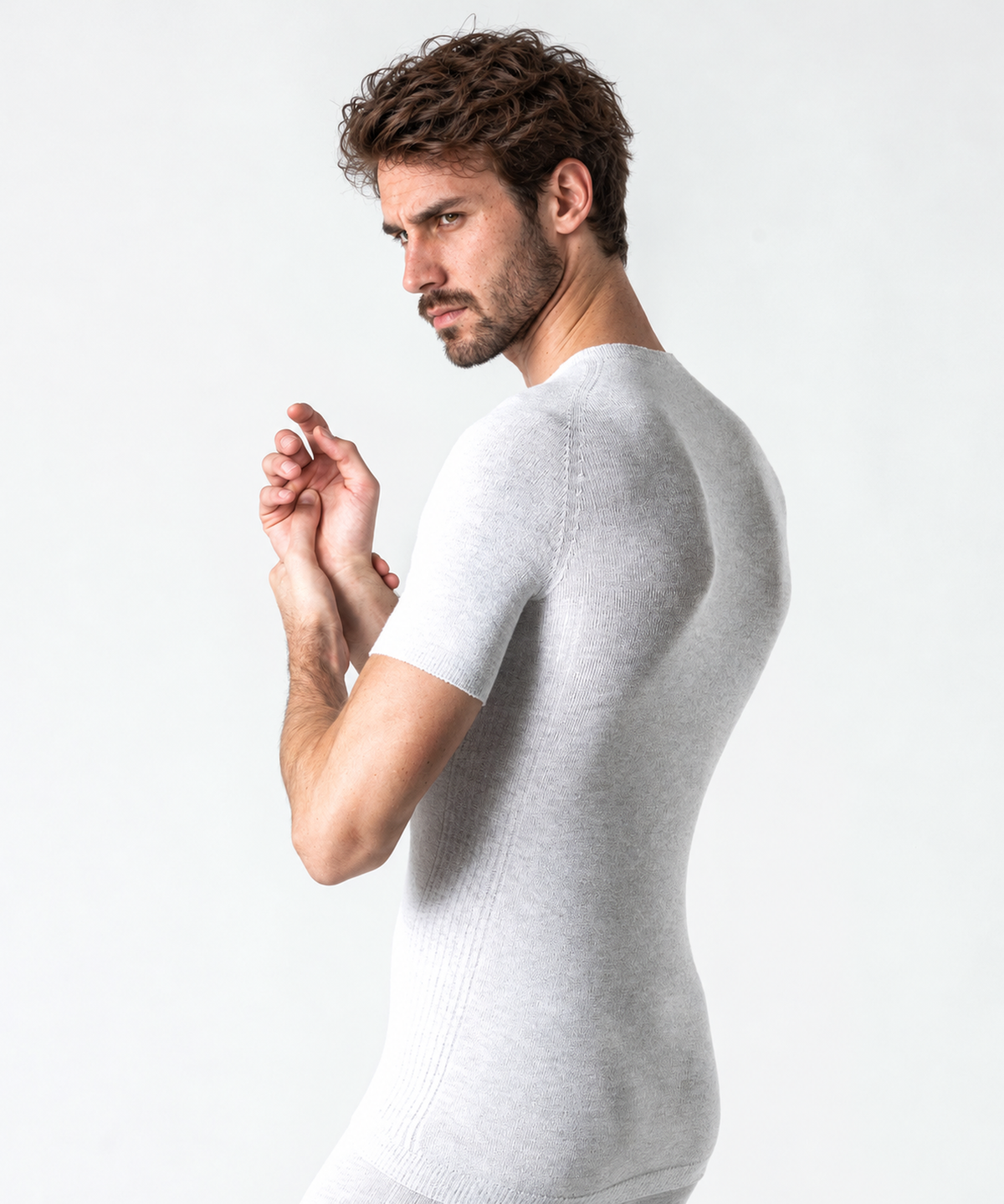 Stay Warm - Manica corta girocollo